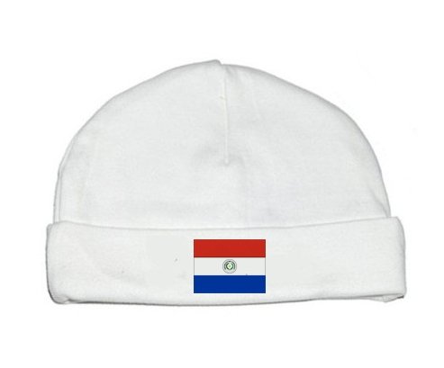 Bonnet bébé personnalisé Drapeau Paraguay