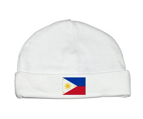 Bonnet bébé personnalisé Drapeau Philippines