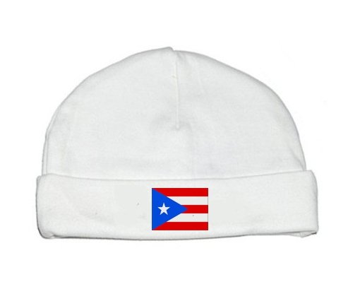 Bonnet bébé personnalisé Drapeau Porto Rico