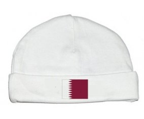 Drapeau Qatar : Bonnet bébé