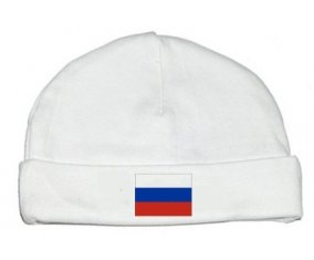 Drapeau Russie : Bonnet bébé