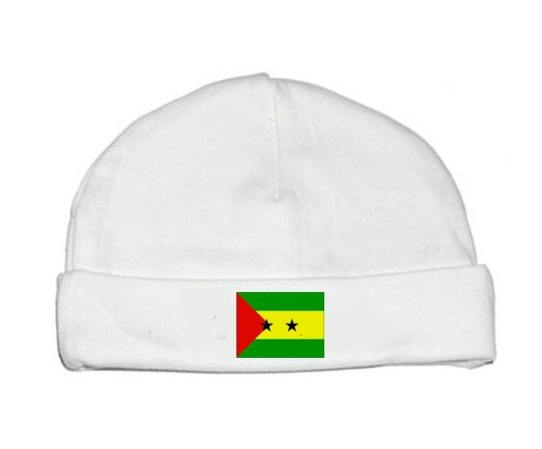 Bonnet bébé personnalisé Drapeau Sao Tomé et Principe