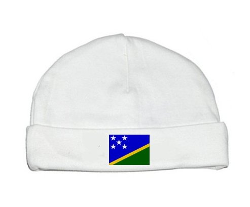 Bonnet bébé personnalisé Drapeau îles Salomon
