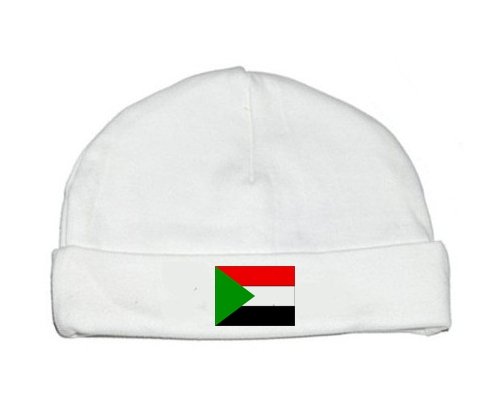 Bonnet bébé personnalisé Drapeau Soudan