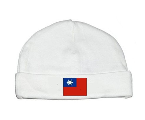 Bonnet bébé personnalisé Drapeau Taïwan