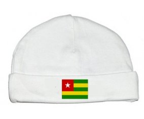 Drapeau Togo : Bonnet bébé