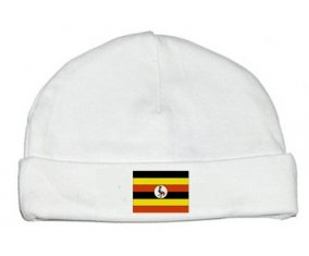Drapeau Ouganda : Bonnet bébé