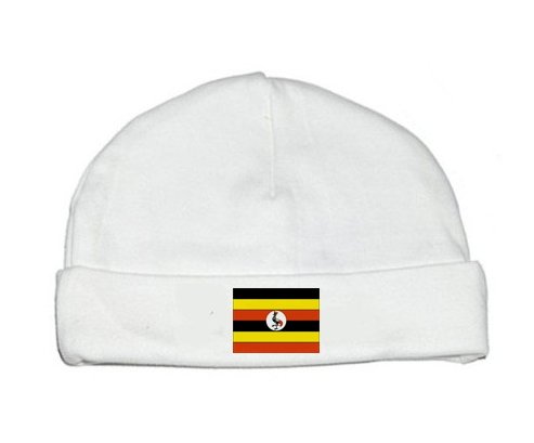 Bonnet bébé personnalisé Drapeau Ouganda