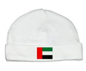 Drapeau Emirats Arabes Unis : Bonnet bébé