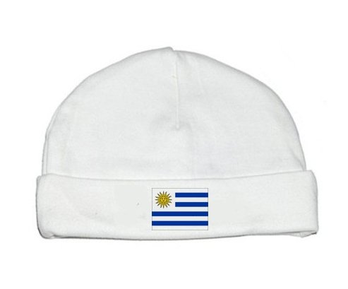 Bonnet bébé personnalisé Drapeau Uruguay