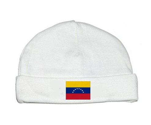 Bonnet bébé personnalisé Drapeau Venezuela