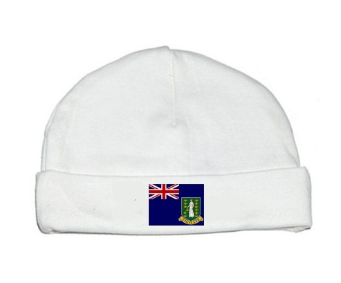 Bonnet bébé personnalisé Drapeau Les iles vierges
