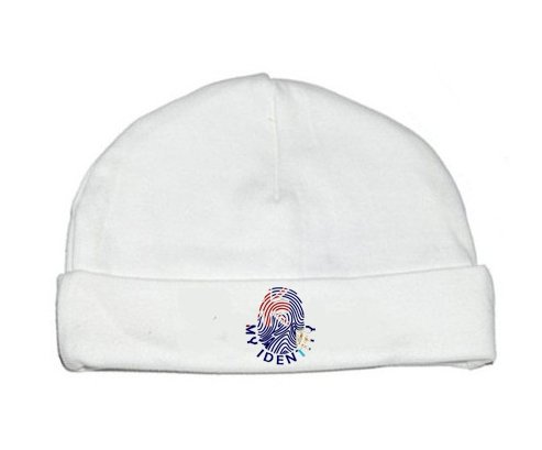 Bonnet bébé personnalisé Empreinte My Identity Anguilla