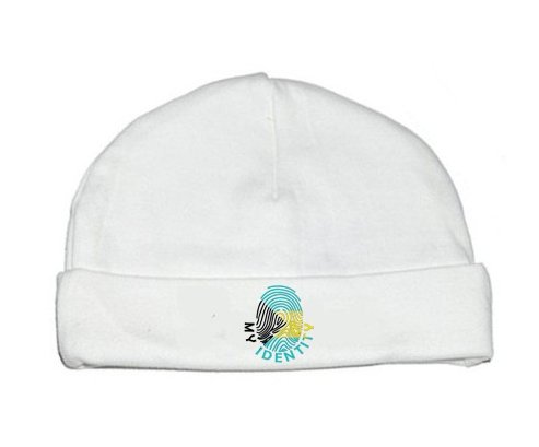 Bonnet bébé personnalisé Empreinte My Identity Bahamas