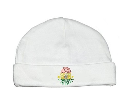 Bonnet bébé personnalisé Empreinte My Identity Bolivie