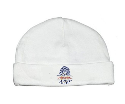 Bonnet bébé personnalisé Empreinte My Identity Cap-Vert