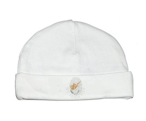 Bonnet bébé personnalisé Empreinte My Identity Chypre