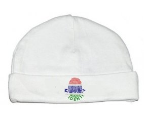 Bonnet bébé personnalisé Empreinte My Identity Gambie