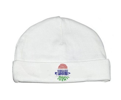 Bonnet bébé personnalisé Empreinte My Identity Gambie