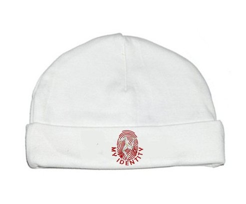 Bonnet bébé personnalisé Empreinte My Identity Île de Man