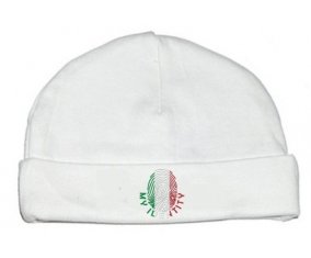 Bonnet bébé personnalisé Empreinte My Identity Italie