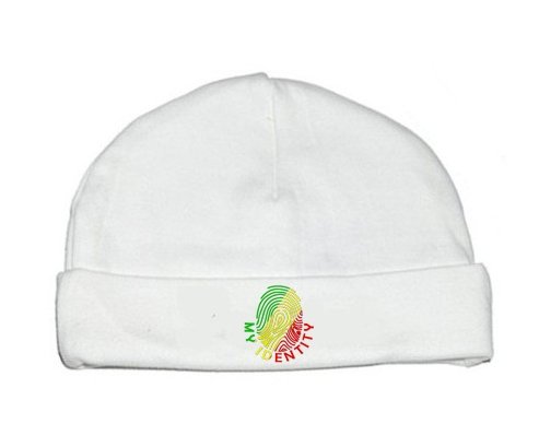 Bonnet bébé personnalisé Empreinte My Identity République du Congo