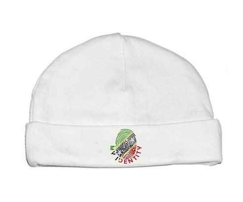 Bonnet bébé personnalisé Empreinte My Identity Saint-Christophe-et-Niévès