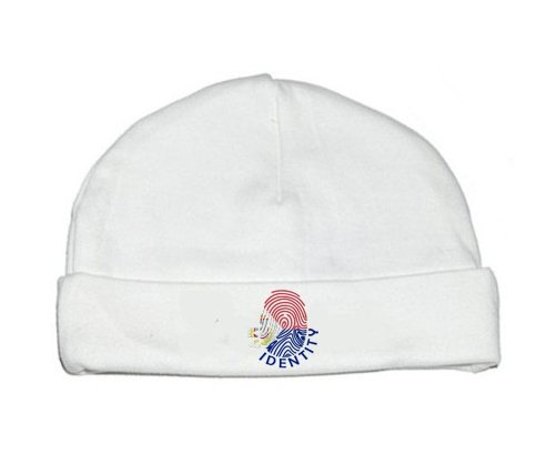 Bonnet bébé personnalisé Empreinte My Identity Sint Maarten