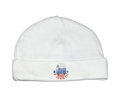 Bonnet bébé personnalisé Empreinte My Identity Slovénie