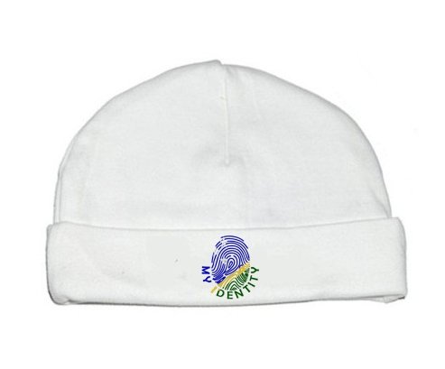 Bonnet bébé personnalisé Empreinte My Identity îles Salomon