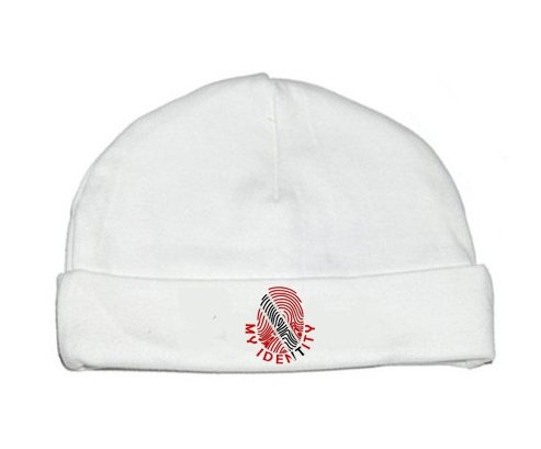 Bonnet bébé personnalisé Empreinte My Identity Trinité-et-Tobago