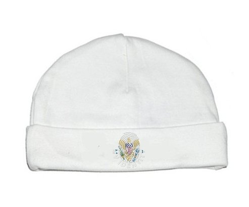 Bonnet bébé personnalisé Empreinte My Identity Îles Vierges britanniques