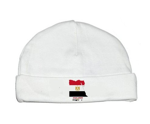 Bonnet bébé personnalisé Egypt maps