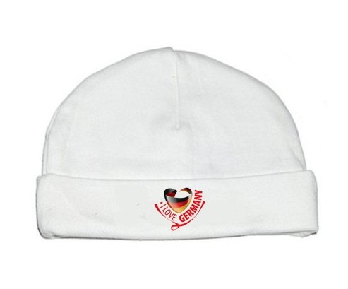 Bonnet bébé personnalisé I Love Germany