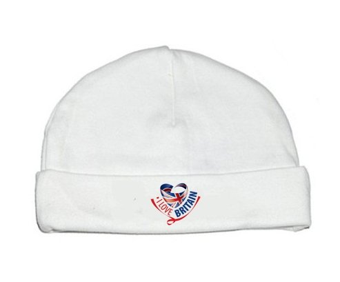 Bonnet bébé personnalisé I Love Britain