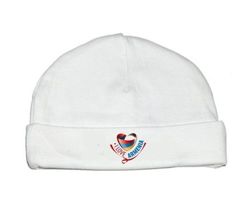 Bonnet bébé personnalisé I Love Armenia