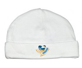 I Love Ukraine : Bonnet bébé