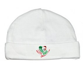 Bonnet bébé personnalisé I Love Italy