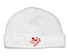 I Love Singapore : Bonnet bébé