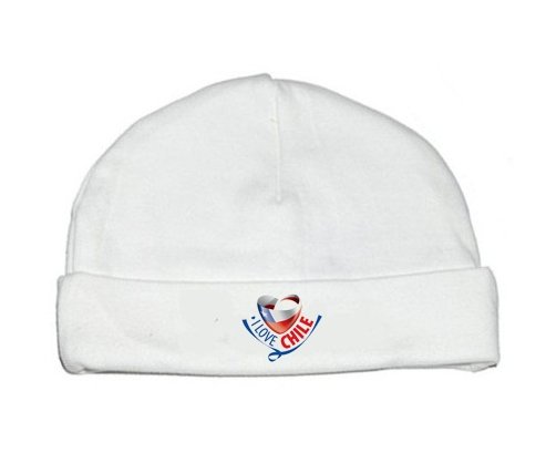 Bonnet bébé personnalisé I Love Chile