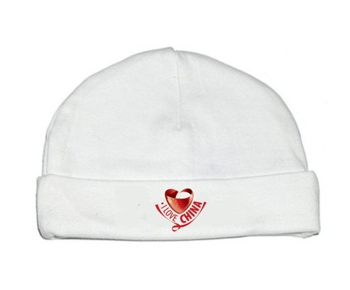 Bonnet bébé personnalisé I Love China
