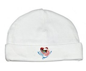 I Love Antigua and Barbuda : Bonnet bébé