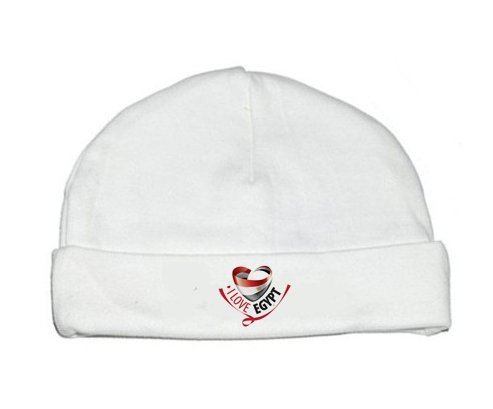 Bonnet bébé personnalisé I Love Egypt