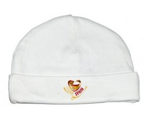 Bonnet bébé personnalisé I Love Spain
