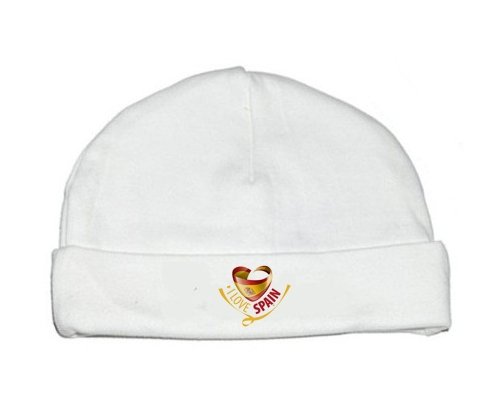 Bonnet bébé personnalisé I Love Spain