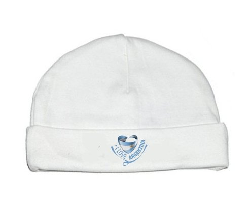 Bonnet bébé personnalisé I Love Argentina