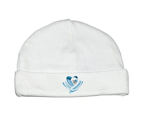 Bonnet bébé personnalisé I Love Guatemala