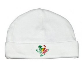 I Love République du Congo : Bonnet bébé
