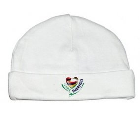 I Love Mauritus : Bonnet bébé