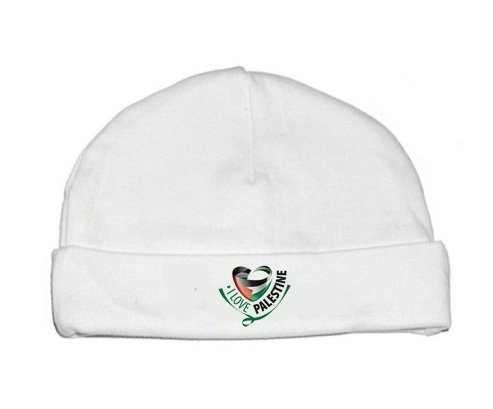 Bonnet bébé personnalisé I Love Palestine